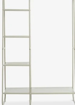 Outlet RAVNKILDEMueble recibidor RAVNKILDE 4 estantes arena claro Percheros Con Zapatero|Percheros Con Zapatero
