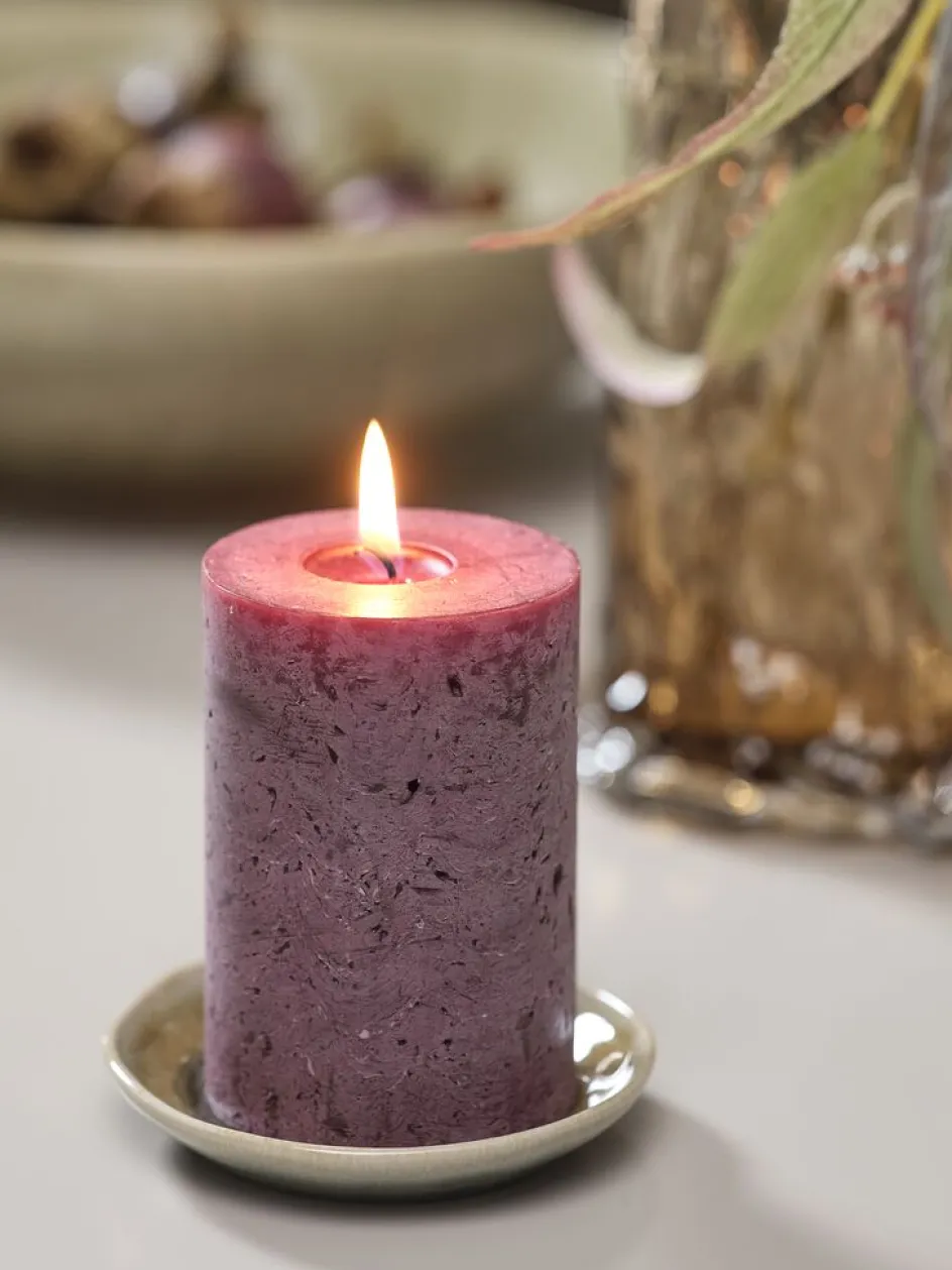 New RENEVela pilar RENE Ø7xA10cm Velas Y Servilletas|Velas Y Servilletas