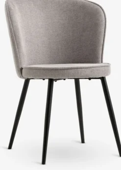 Online RISSKOVSilla de comedor RISSKOV tela /negro Sillas De Comedor