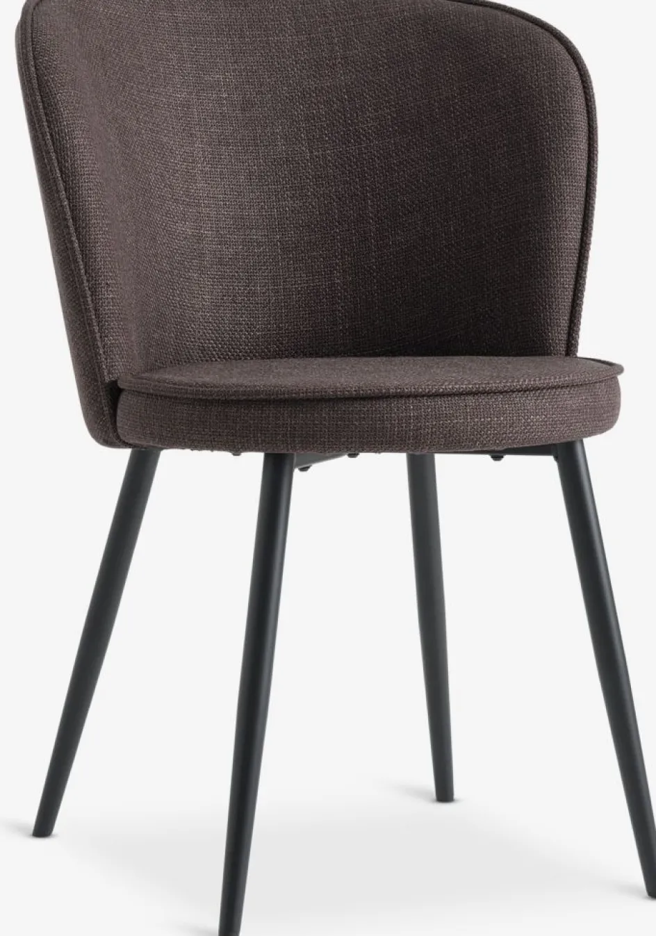 Discount RISSKOVSilla de comedor RISSKOV tela /negro Sillas De Comedor