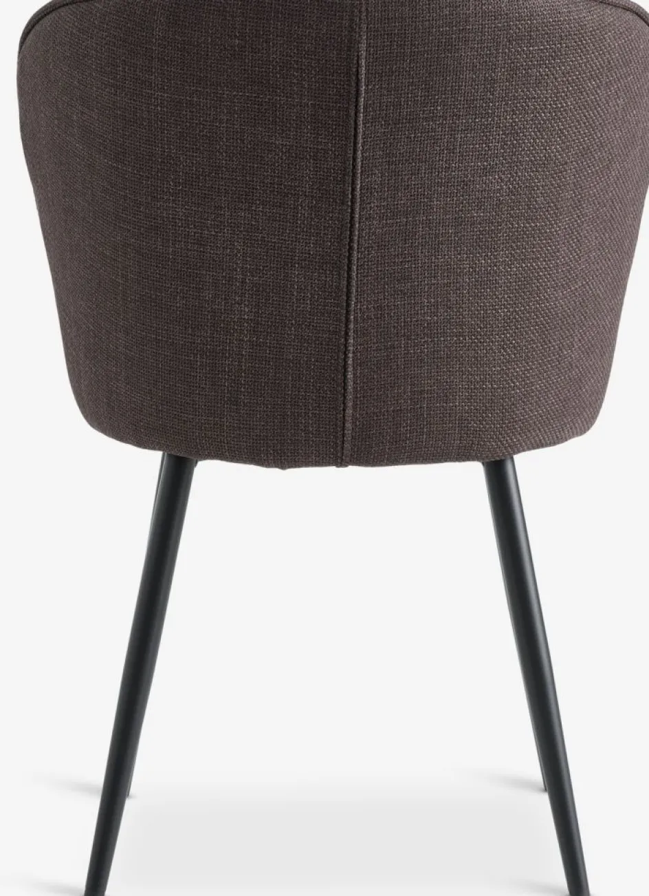 Discount RISSKOVSilla de comedor RISSKOV tela /negro Sillas De Comedor