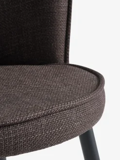 Discount RISSKOVSilla de comedor RISSKOV tela /negro Sillas De Comedor