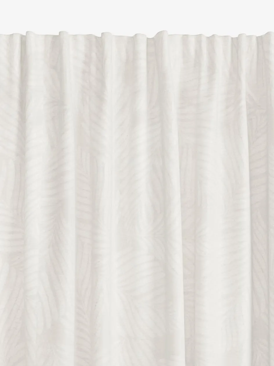 Hot RORECortina RORE 1x140x300 microfibra hojas Cortinas Traslúcidas
