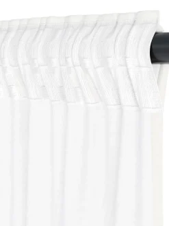 Hot RORECortina RORE 1x140x300 microfibra hojas Cortinas Traslúcidas