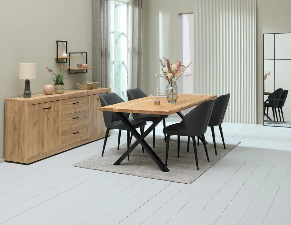 Best ROSKILDEExtensión de mesa ROSKILDE 95x50 roble natural Mesas De Comedor|Extensores Para Mesas De Comedor