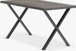 Hot ROSKILDEMesa de comedor ROSKILDE 80×140 roble oscuro Mesas De Comedor