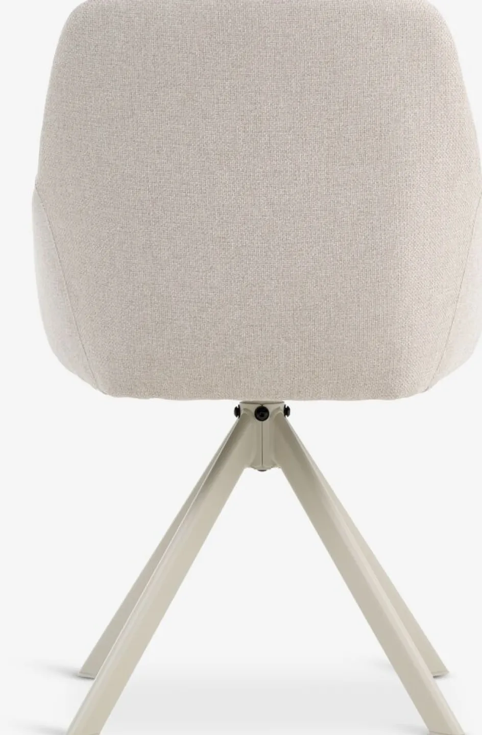 Online ROSTRUPSilla de comedor ROSTRUP giratoria tela beis Sillas De Comedor