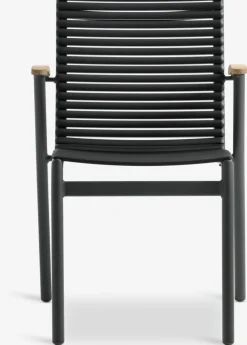 Online SADBJERGSilla apilable SADBJERG negro Sillas De Jardín