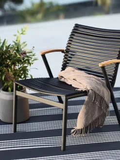 Clearance SADBJERGSilla de exterior SADBJERG negro Sillas De Jardín|Muebles De Jardín