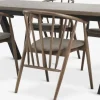 Outlet SANDBY + LYKSBORGMesa SANDBY L210 roble oscuro + 4 LYKSBORG roble oscuro Mesas De Comedor|Conjuntos De Comedor