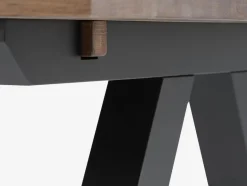 Best SANDBYMesa de comedor SANDBY 100x210 roble oscuro Mesas De Comedor