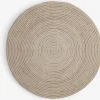 Clearance SANDELTREAlfombra SANDELTRE Ø120 natural/gris Alfombras Pequeñas|Alfombras