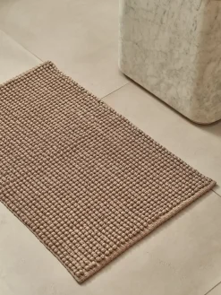 Hot SANDHEMPLUSAlfombrilla de baño SANDHEM 50x80 arena oscuro Alfombras De Baño