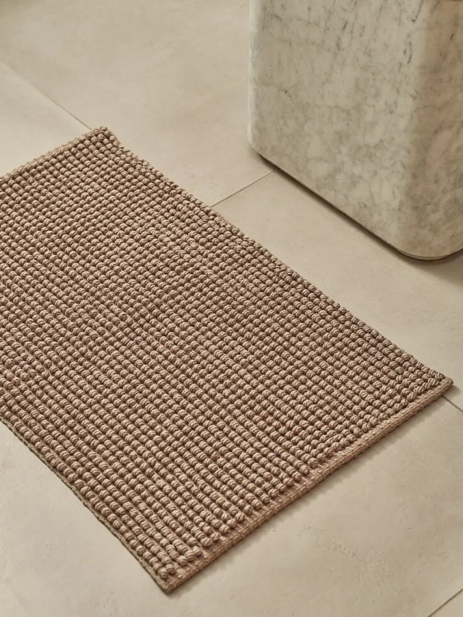 Hot SANDHEMPLUSAlfombrilla de baño SANDHEM 50x80 arena oscuro Alfombras De Baño