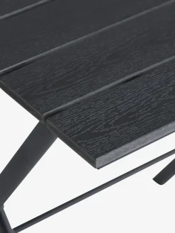 Discount SANDVIKA + AIDTMesa SANDVIKA L65 + 2 sillas AIDT negro Conjuntos Mesa Y Sillas De Jardín