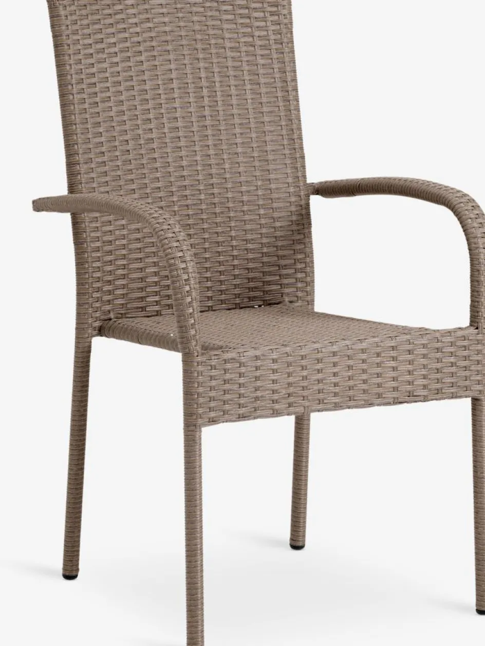 Discount SANDVIKA + GUDHJEMMesa SANDVIKA L65 + 2 sillas GUDHJEM natural Conjuntos Mesa Y Sillas De Jardín