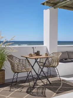 Outlet SANDVIKAMesa de balcón SANDVIKA 65x65 Mesas De Jardín