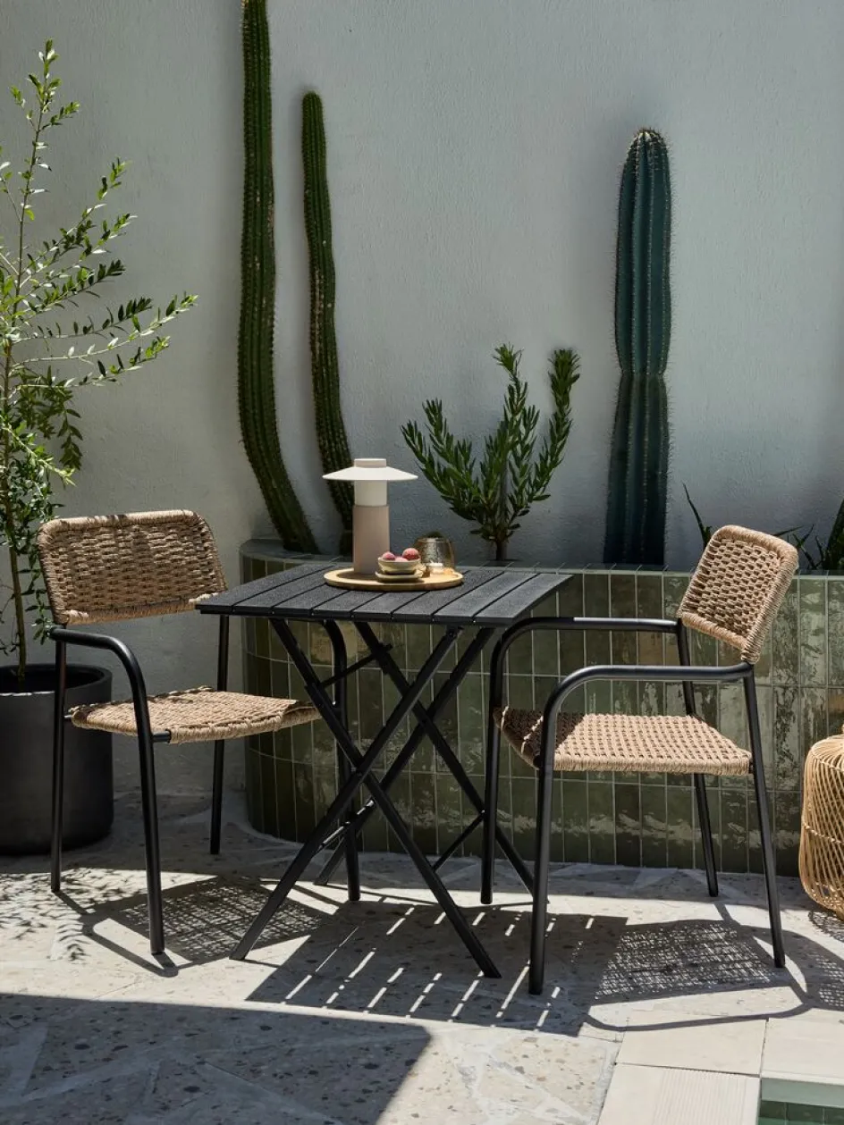 Clearance SANDVIKAMesa de balcón SANDVIKA 65x65 Mesas De Jardín