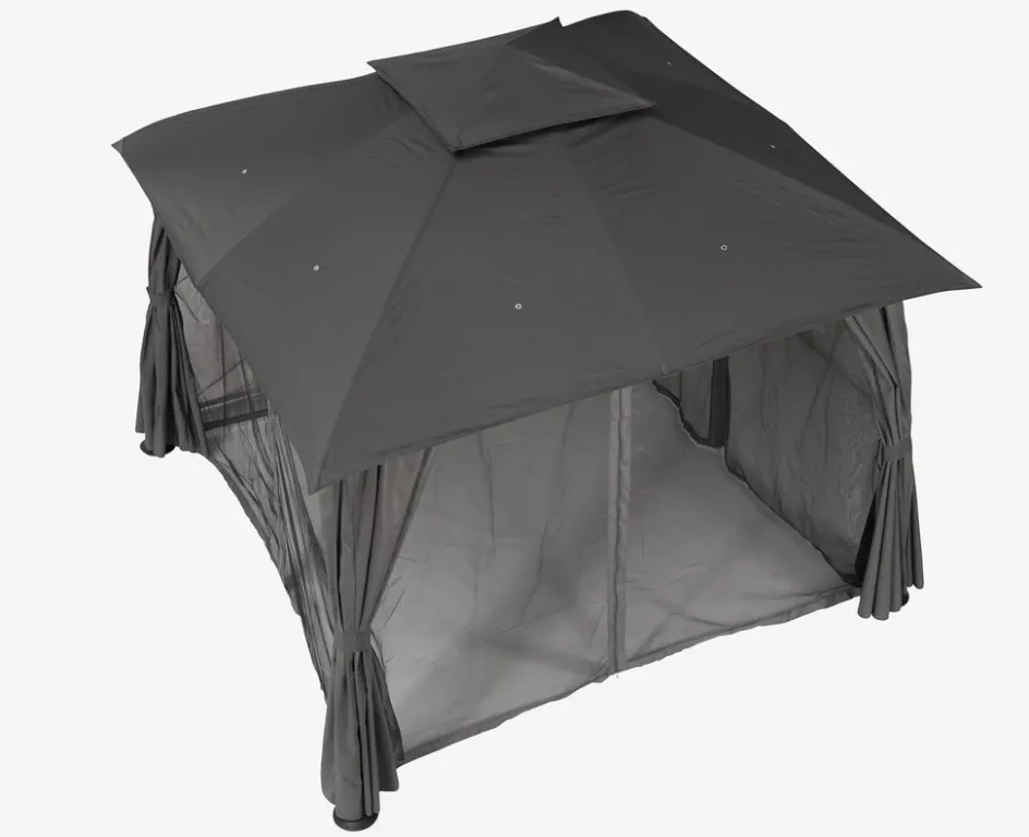 Clearance SANKT HANSCenador SANKT HANS A3xL3xA2,65m gris Cenadores Y Pérgolas