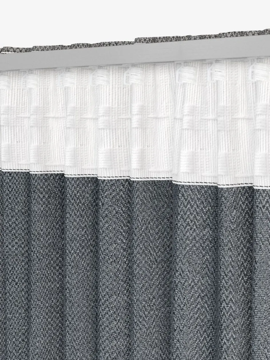 Discount SAVALENCortina SAVALEN 1x140x245 chenilla gris Cortinas Gruesas