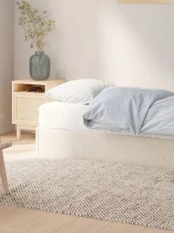 Clearance SEDENCanapé SEDEN 90x190 apertura lateral tela beis Camas Con Almacenaje|90 X 190 Cm