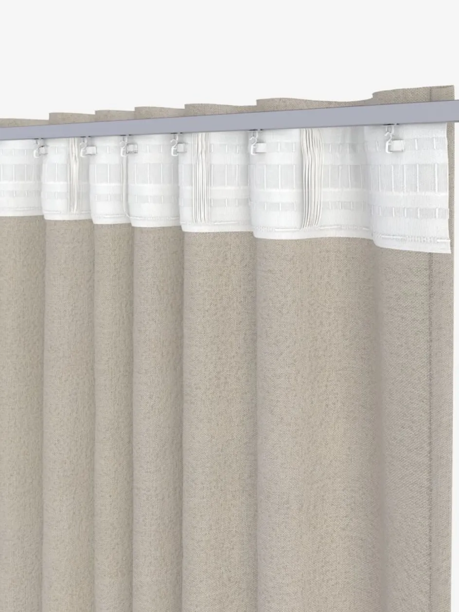 Outlet SEILANDCortina opaca SEILAND 1x135x245 beis Cortinas Opacas