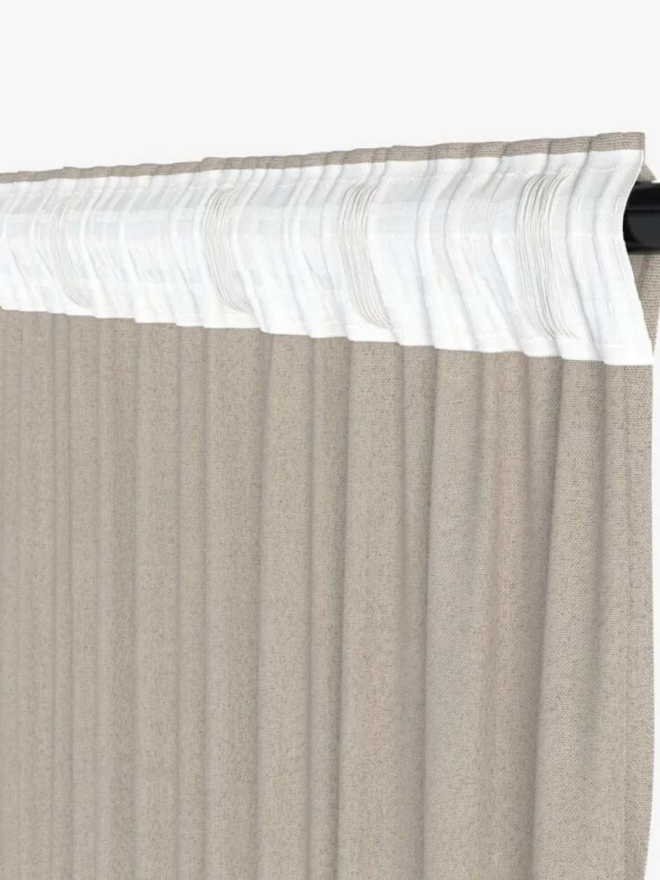 Outlet SEILANDCortina opaca SEILAND 1x135x245 beis Cortinas Opacas