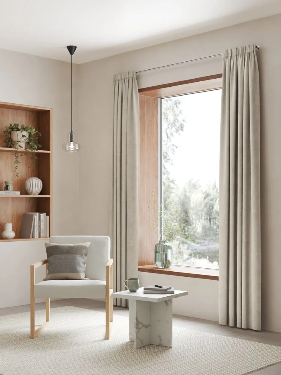 Outlet SEILANDCortina opaca SEILAND 1x135x245 beis Cortinas Opacas