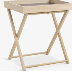 SERUPMesa auxiliar SERUP 40x52 natural/verde manzana/uva empolvad Mesas De Centro|Mesas Auxiliares