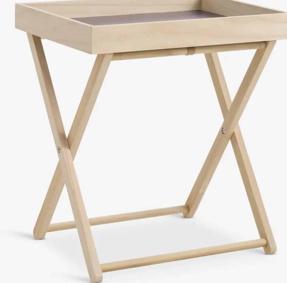 SERUPMesa auxiliar SERUP 40x52 natural/verde manzana/uva empolvad Mesas De Centro|Mesas Auxiliares