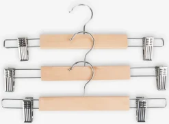 SIGFRIDPerchas SIGFRID con pinzas 3 unidades Perchas|Perchas