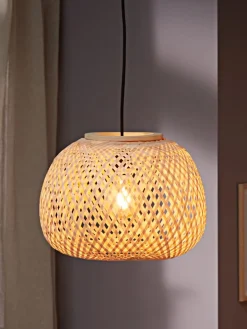 Outlet SIGVARDLámpara de techo SIGVARD Ø35xA26cm bambú Lámparas