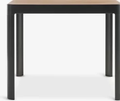 Discount SIRDAL + HAMRAMesa SIRDAL L91 + 4 sillas HAMRA madera dura Conjuntos Mesa Y Sillas De Jardín