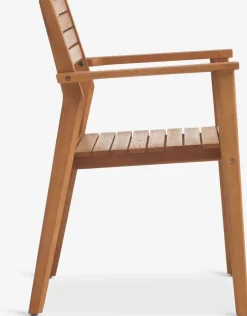 Discount SIRDAL + HAMRAMesa SIRDAL L91 + 4 sillas HAMRA madera dura Conjuntos Mesa Y Sillas De Jardín