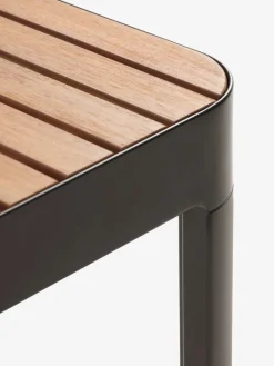 SIRDAL + NANNESTADMesa SIRDAL L211 madera dura + 4 sillas NANNESTAD Conjuntos Mesa Y Sillas De Jardín