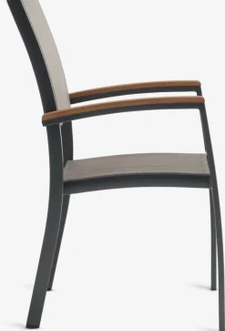 Sale SIRDAL + SIRDALMesa SIRDAL L91 madera dura + 4 sillas SIRDAL gris Conjuntos Mesa Y Sillas De Jardín
