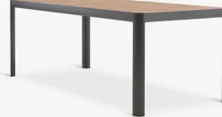 Discount SIRDAL + SIRDALMesa SIRDAL L211 madera dura + 4 sillas SIRDAL gris Conjuntos Mesa Y Sillas De Jardín