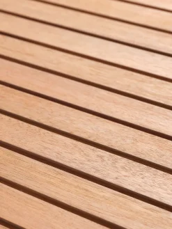 Discount SIRDAL + SIRDALMesa SIRDAL L211 madera dura + 4 sillas SIRDAL gris Conjuntos Mesa Y Sillas De Jardín