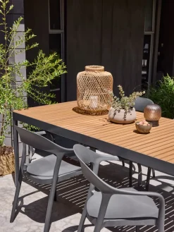 Clearance SIRDALMesa de jardín SIRDAL A91xL211 madera dura Mesas De Jardín