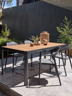 Clearance SIRDALMesa de jardín SIRDAL A91xL211 madera dura Mesas De Jardín