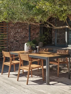 Clearance SIRDALMesa de jardín SIRDAL A91xL211 madera dura Mesas De Jardín