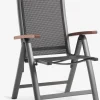 Clearance SIRDALSilla reclinable SIRDAL gris Sillas De Jardín