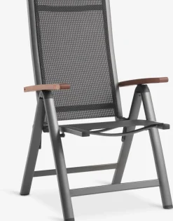 Clearance SIRDALSilla reclinable SIRDAL gris Sillas De Jardín