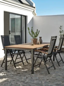 Clearance SIRDALSilla reclinable SIRDAL gris Sillas De Jardín
