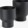 Hot SKADEMacetero SKADE Ø16/14 negro juego de 2 Maceteros