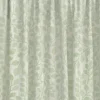 Hot SKASENCortina SKASEN 1x140x300 hojas verde empolvado Cortinas Traslúcidas
