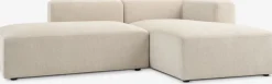 Discount SKEJBYSofá modular SKEJBY 2 plazas chaise/abierto tela beis 2 Plazas|3 Plazas
