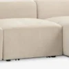 Clearance SKEJBYSofá modular SKEJBY 3 plazas chaise longue tela beis 2 Plazas|3 Plazas