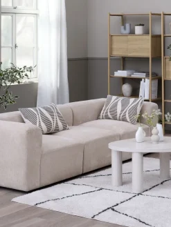 Clearance SKEJBYSofá modular SKEJBY 3 plazas tela beis 2 Plazas|3 Plazas