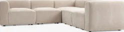 Best SKEJBYSofá modular SKEJBY 5 plazas rinconero tela beis 2 Plazas|3 Plazas